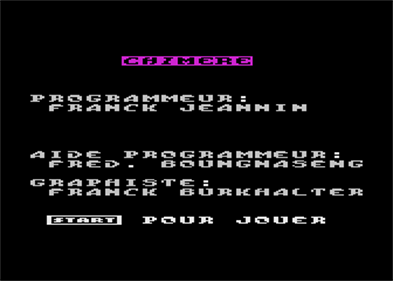 Chimere - Screenshot - Game Title (France) - 336x240