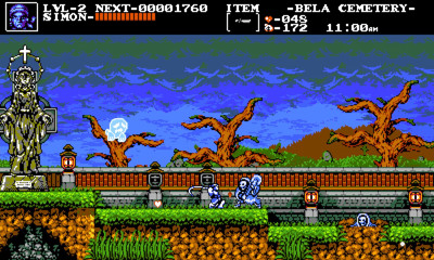 The Transylvania Adventure of Simon Quest - Screenshot - Gameplay (World) - 1800x1080