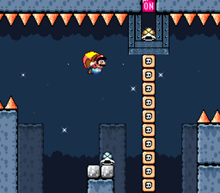Super Mario World: Baron of Shell - Screenshot - Gameplay (null) - 256x224