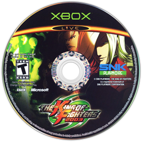 The King of Fighters 2002-2003 - Disc (North America) - 1280x1280