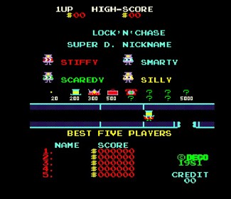 Lock'n'Chase - Screenshot - Game Title (null) - 626x540