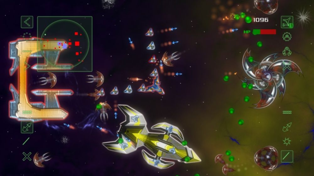 Illustration of Astralia: A Real-time Strategy Shooter Experiment