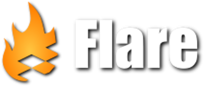 Flare - Clear Logo (null) - 211x90