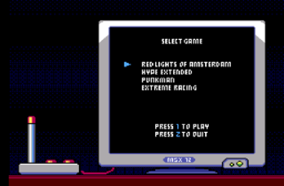 Mini MSX - Screenshot - Game Select (World) - 320x210
