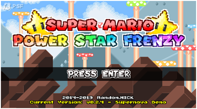 Super Mario Power Star Frenzy - Screenshot - Game Title (World) - 1296x720