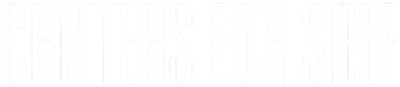 Critters for Sale - Clear Logo (World) - 610x134