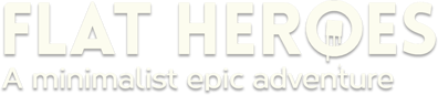 Flat Heroes - Clear Logo (null) - 1263x274