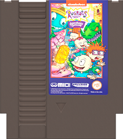 Rugrats: Adventures in Gameland - Cart - Front (World) - 444x500