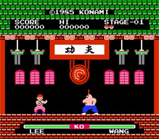 Yie Ar Kung-Fu - Screenshot - Gameplay (Japan) - 256x224