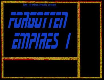 Forgotten Empires I - Screenshot - Game Title (null) - 686x528
