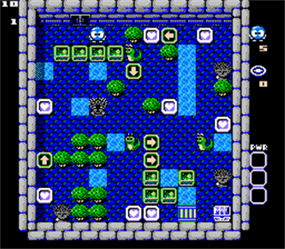 Challenging Lolo - Screenshot - Gameplay (null) - 256x224