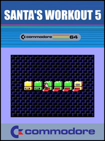 Santa's Workout 5 - Fanart - Box - Front (null) - 798x1072