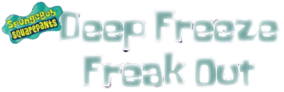 SpongeBob SquarePants: Deep Freeze Freak Out - Clear Logo (United States) - 512x166