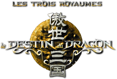 Three Kingdoms: Fate of the Dragon - Clear Logo (France) - 400x270