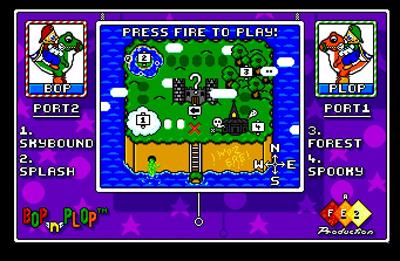Bop 'n' Plop - Screenshot - Game Select (null) - 682x446