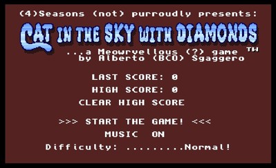 Cat in the Sky with Diamonds - Screenshot - Game Title (null) - 691x423