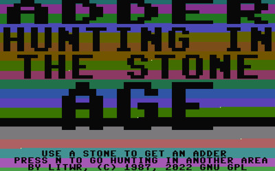 Adder Hunting In The Stone Age - Screenshot - Game Title (null) - 640x400