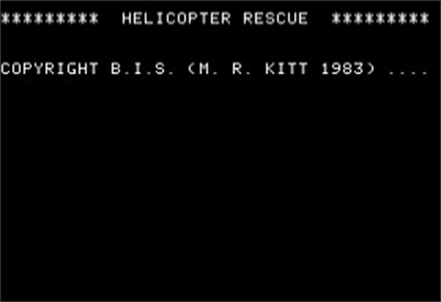 Helicopter Rescue - Screenshot - Game Title (null) - 280x192