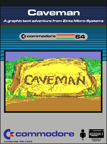Caveman (Zinta Micro-Systems) - Fanart - Box - Front (null) - 720x968