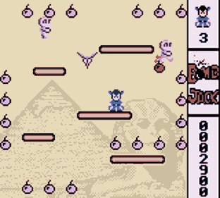 Bomb Jack DX - Screenshot - Gameplay (World) - 160x144