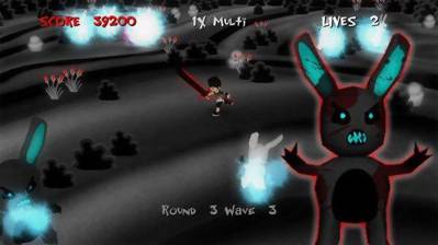 HomeSlice and the Zombie Bunnies - Screenshot - Gameplay (World) - 600x337
