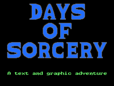 Days of Sorcery - Screenshot - Game Title (Europe) - 512x384
