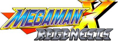 Mega Man X Regenesis - Clear Logo (null) - 2137x742