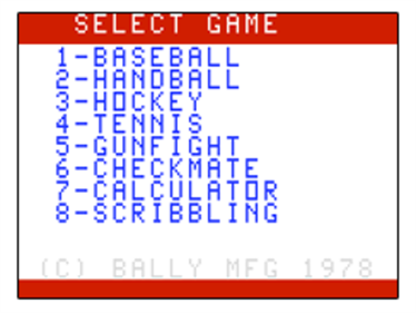 Tornado Baseball / Tennis / Hockey / Handball - Screenshot - Game Title (null) - 640x480