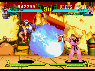 Marvel Super Heroes vs. Street Fighter - Screenshot - Gameplay (null) - 640x480