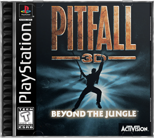 Pitfall 3D: Beyond the Jungle - Box - Front - Reconstructed (North America) - 687x617