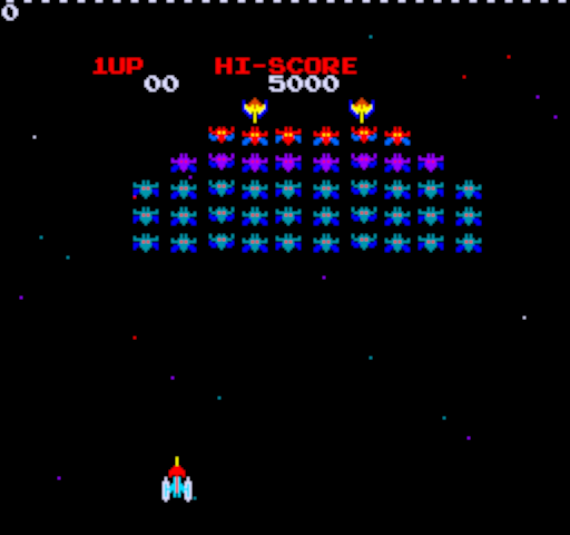 Illustration of Galaxian Arcade