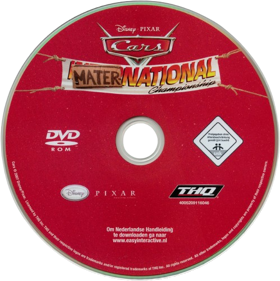 Disney•Pixar Cars Mater-National Championship - Disc (Germany) - 499x500