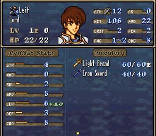 Fire Emblem: New Theory of Thracia 776 - Screenshot - Gameplay (World) - 256x224