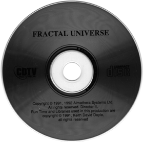 Fractal Universe - Disc (United Kingdom) - 500x499