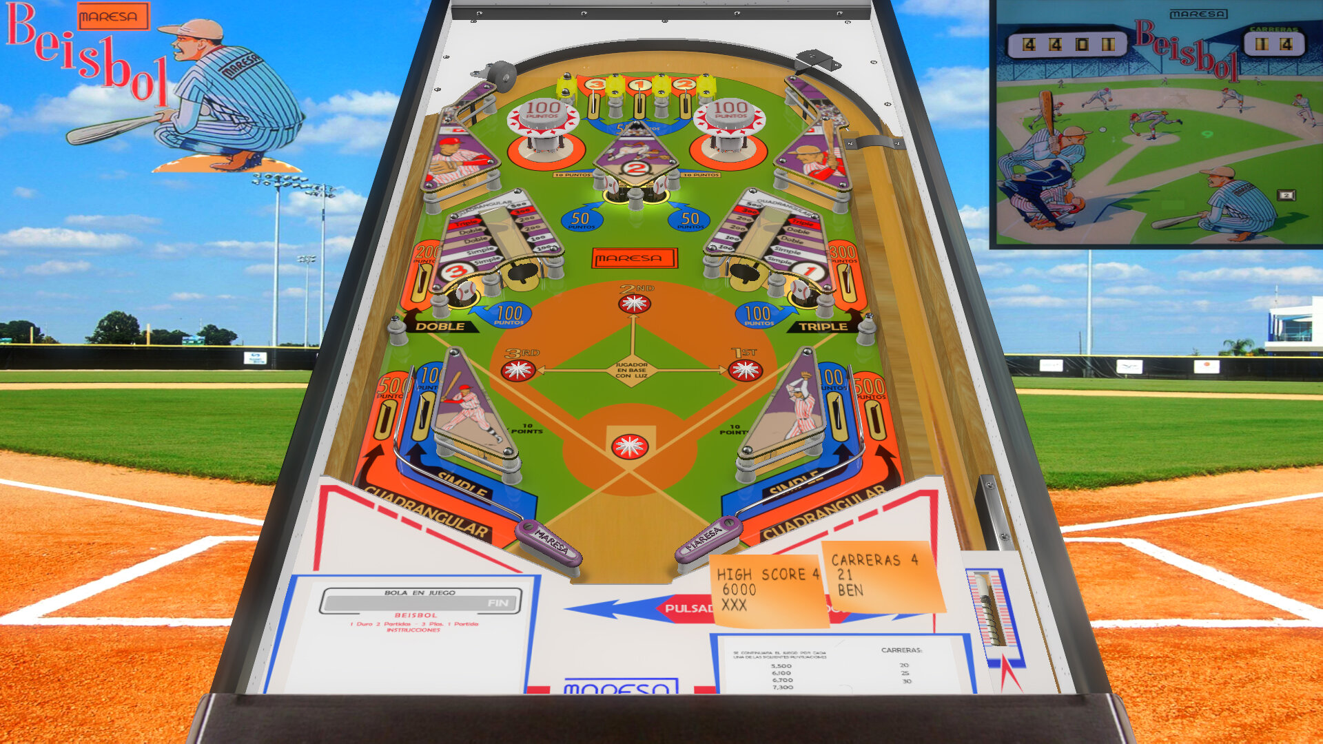 Illustration of Beisbol