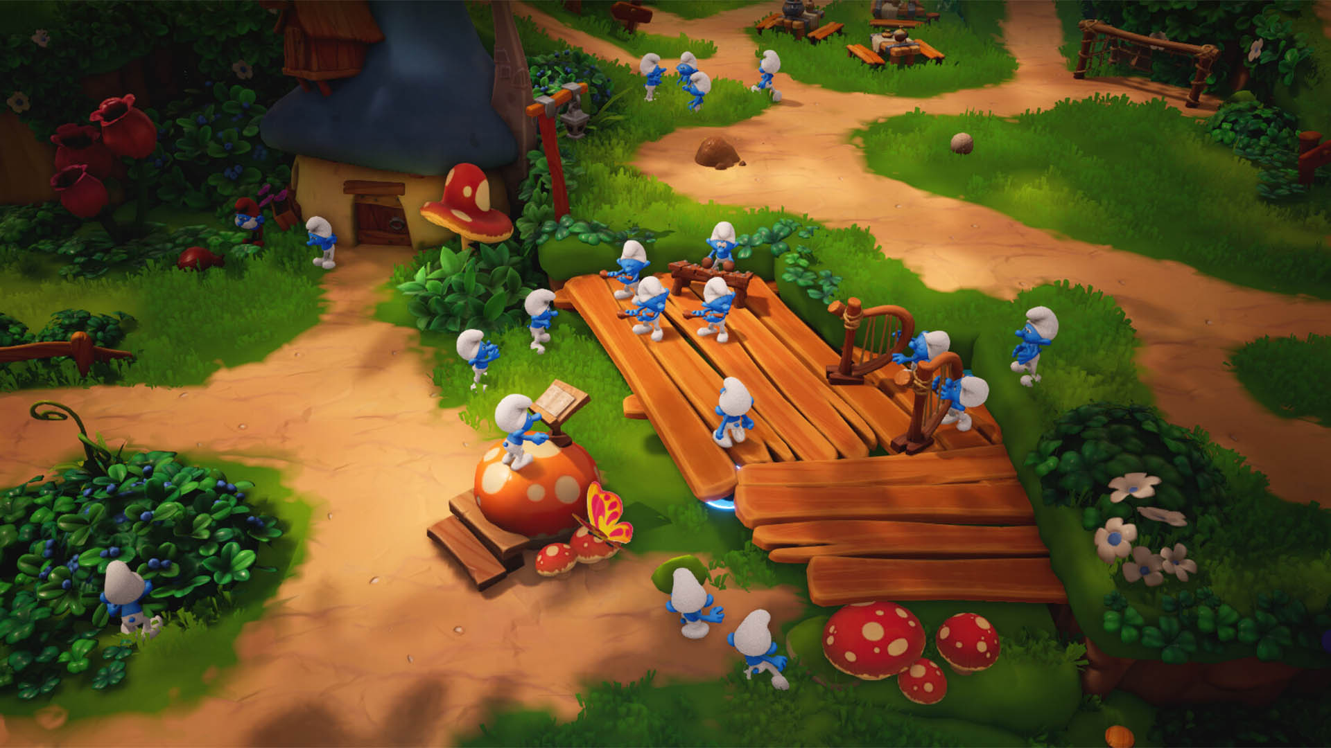 Illustration of The Smurfs: Dreams