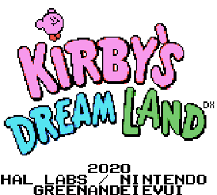 Kirby's Dream Land DX - Screenshot - Game Title (null) - 320x288