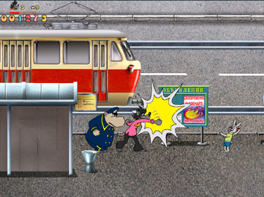 Nu, Pogodi! Vypusk 5 - Po Sledam Zayca - Screenshot - Gameplay (Russia) - 1024x768