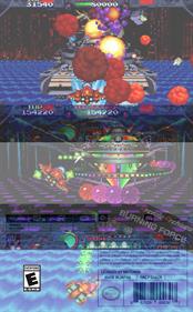 Arcade Archives BURNING FORCE - Box - Back (North America) - 588x949