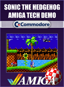 Sonic the Hedgehog Amiga Tech Demo - Fanart - Box - Front (null) - 798x1072