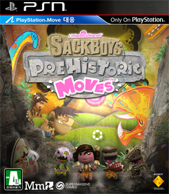 Sackboy's Prehistoric Moves - Fanart - Box - Front (Korea) - 750x860