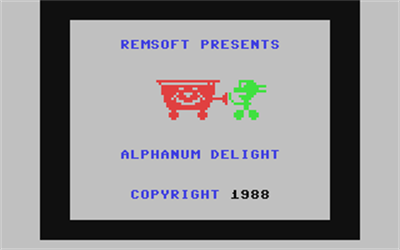 Alphanum Delight - Screenshot - Game Title (null) - 320x200
