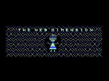 The New Dimension - Screenshot - Game Title (null) - 687x509