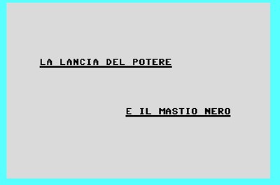 La Lancia del Potere e il Mastio Nero - Screenshot - Game Title (null) - 635x421