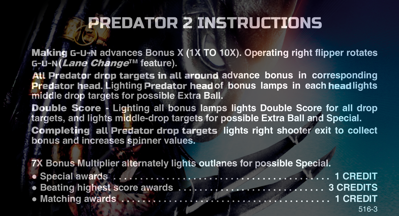 Predator 2 - Arcade - Controls Information (null) - 1774x961