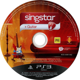 SingStar Guitar - Disc (Oceania) - 749x754