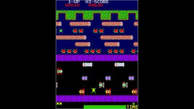 Arcade Archives FROGGER - Screenshot - Gameplay (null) - 1280x720