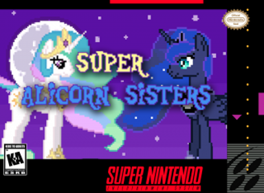 Super Alicorn Sisters: Return of the Tantabus - Fanart - Box - Front (World) - 320x234