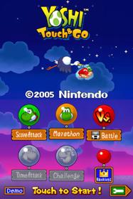 Yoshi Touch & Go - Screenshot - Game Title (null) - 512x768