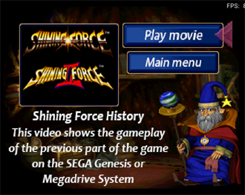 Shining Force III Collection Deluxe - Screenshot - Game Select (null) - 1106x880